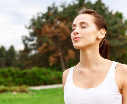 Woman relaxed after dental visit with sedation dentistry