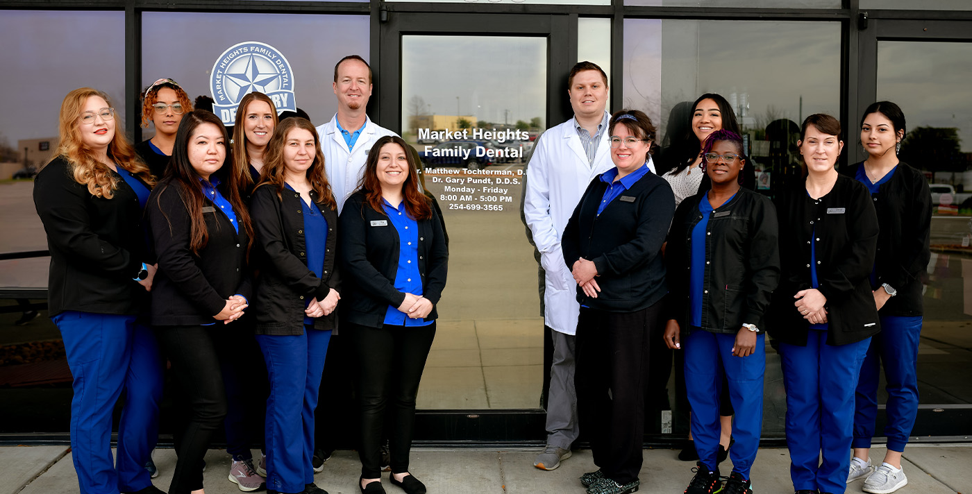 The Harker Heights Texas dental team