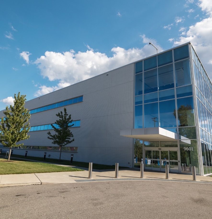 Outside view of dental school building